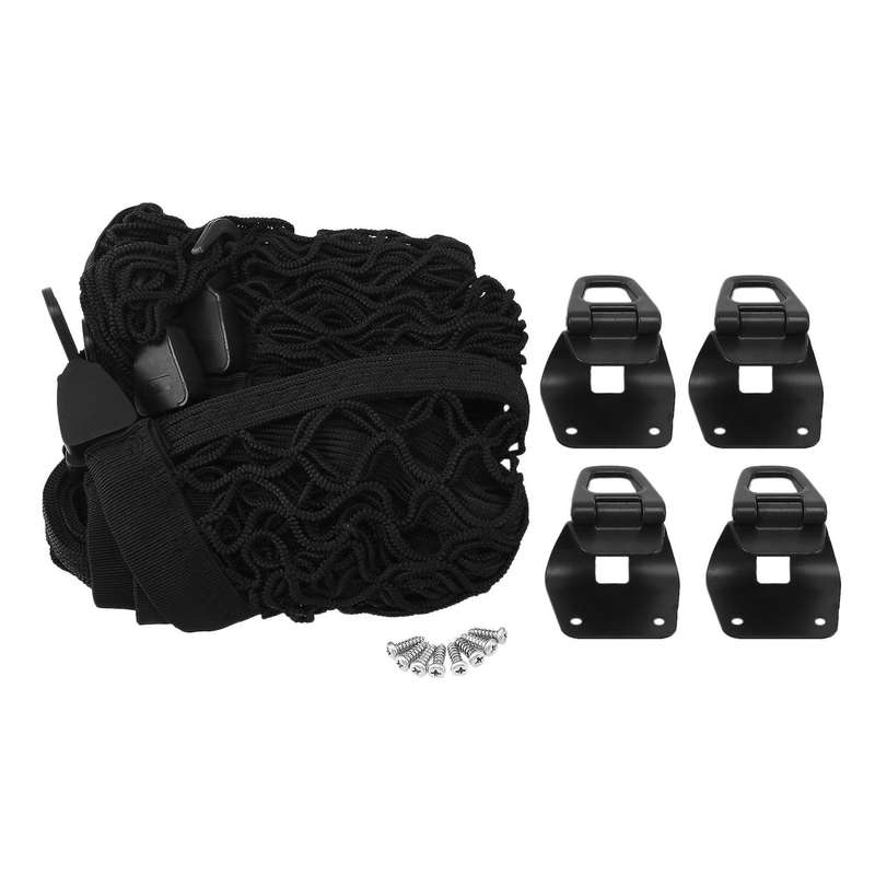 Car Trunk Net Luggage Storage Organizer Bag +Hook Up for Model Y 2020 2021 Car Accessories