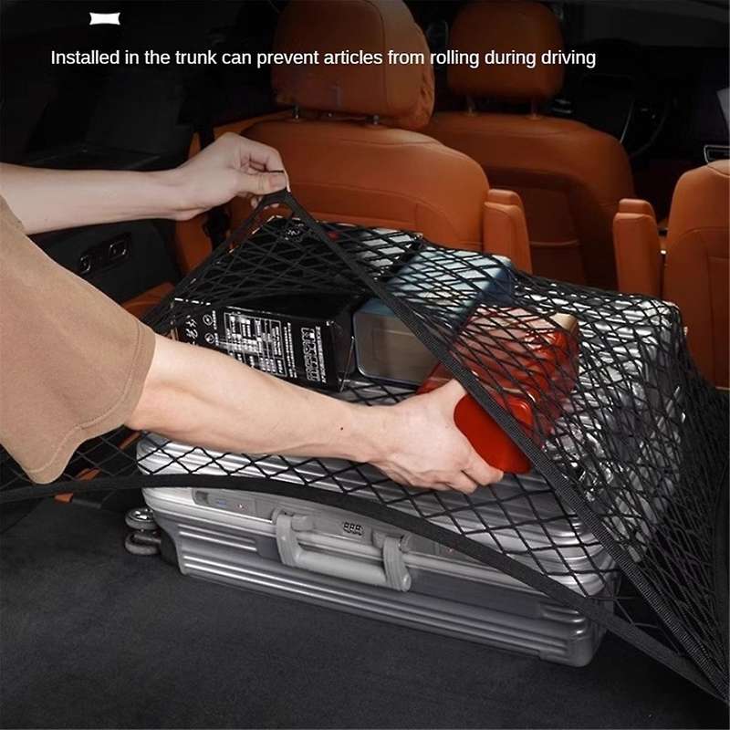 Car Trunk Luggage Storage Net Bag Accessories for Leading Ideal LiXiang L7 L8 L9 2022 2023