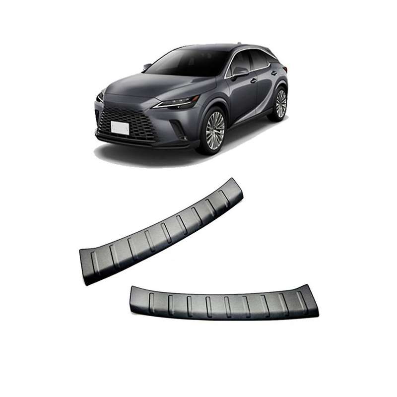 Car Trunk Scuff Plate Rear Bumper Protector Trim Door Scuff Cover Plates for Rx 2022 2023