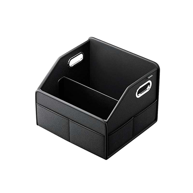 Car Trunk Organizer Folding Auto Trunk Storage Box Multi Compartment Storage Bins Stowing Tidying fo
