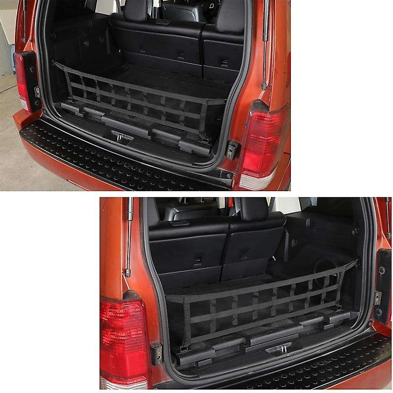 Car Trunk Rear Cargo Organizer Heavy Duty Cargo Net for Nitro 2007 2008 2009 2010 2011 2012