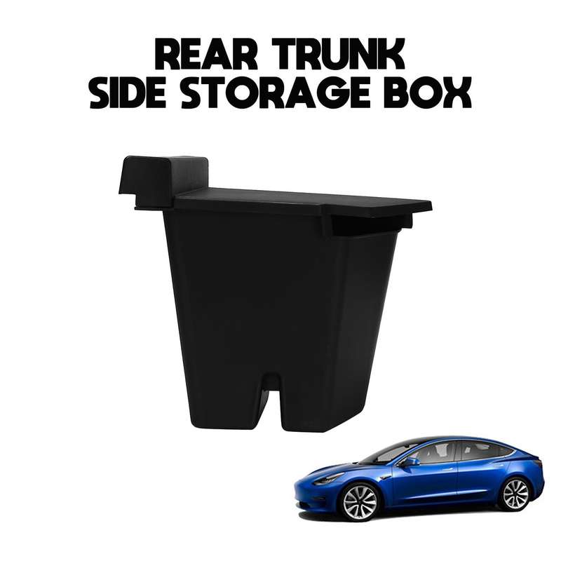 Car Trunk Side Storage Box Organizer Space Filler for Model Y Accessories, Right Side