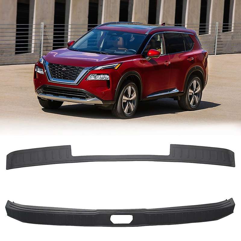 Car Trunk Sill Entry Guards Protector Trunk Accessories for 2021 Anti-Scratch Protection(Inside+Outs
