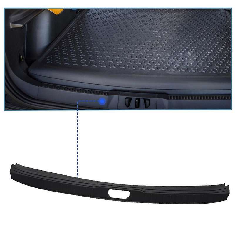 Car Trunk Sill Entry Guards Protector Trunk Accessories for 2021 Anti-Scratch Protection(Inside+Outs
