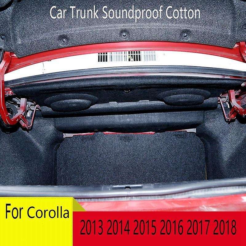 Car Trunk Soundproof Acoustic Absorption Mat for 2013 2014 2015 2016 2017 2018