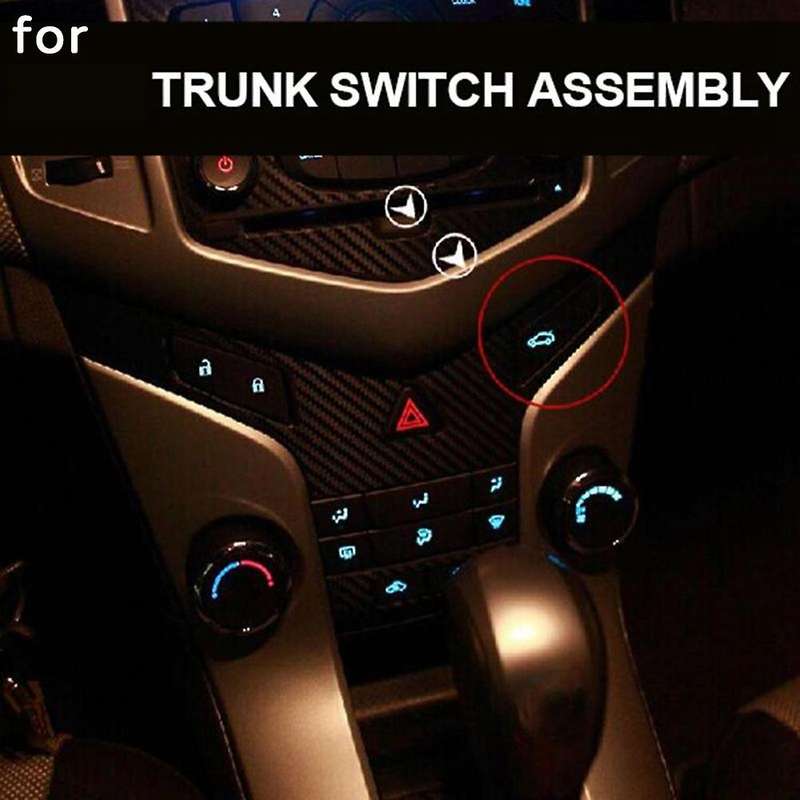 Car Trunk Switch Button with Usb Port Assembly for Cruze 2009-2014 Rear Open/close Button Retrofit