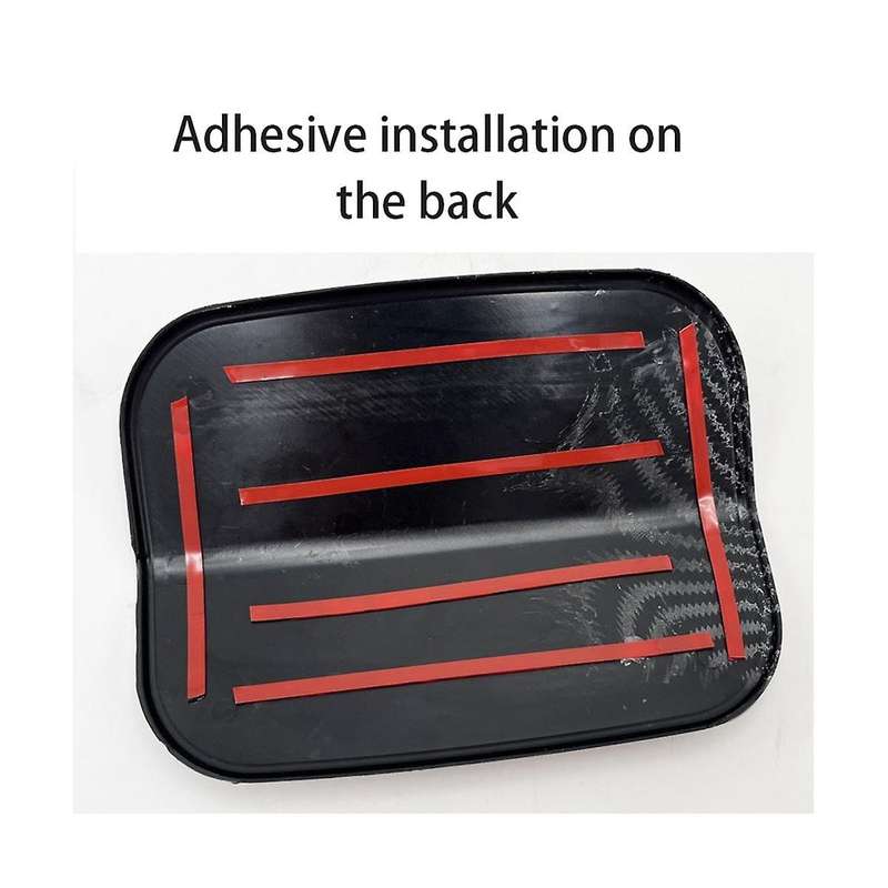 Car Tuning Accessories for 15-21 Carbon ABS Charger Fuel Tank Gas Door Cover Trim Charger Cover Sti