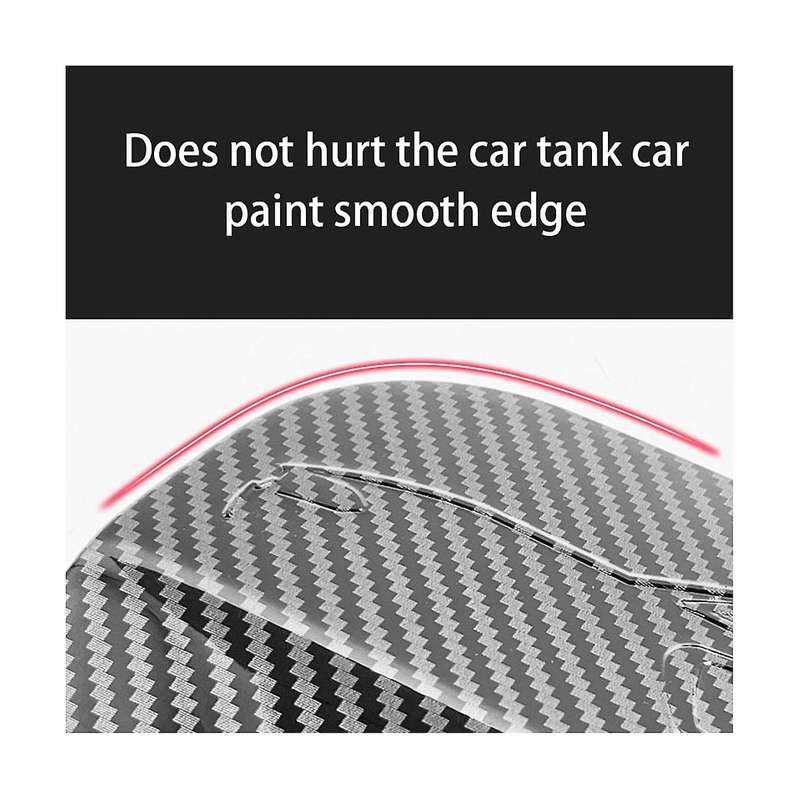 Car Tuning Accessories for 15-21 Carbon ABS Charger Fuel Tank Gas Door Cover Trim Charger Cover Sti