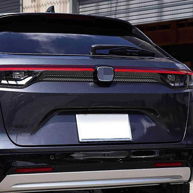Car Trunk Trim Strips Trunk Bright Strips Cover Car Accessories Suitable for VEZEL 2020-2021