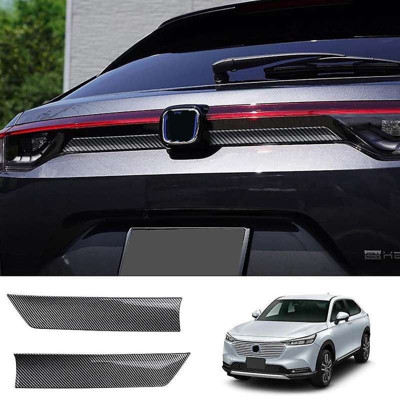 Car Trunk Trim Strips Trunk Bright Strips Cover Car Accessories Suitable for VEZEL 2020-2021
