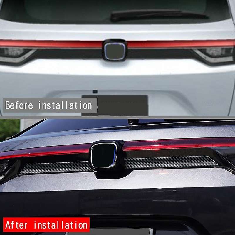Car Trunk Trim Strips Trunk Bright Strips Cover Car Accessories Suitable for VEZEL 2020-2021