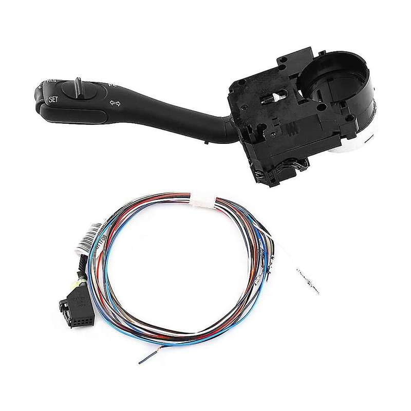 Car Turn Cruise Control Switch with Harness Cable for Golf 4 MK4 IV 18G 953 513 a 1J1 970 011 F