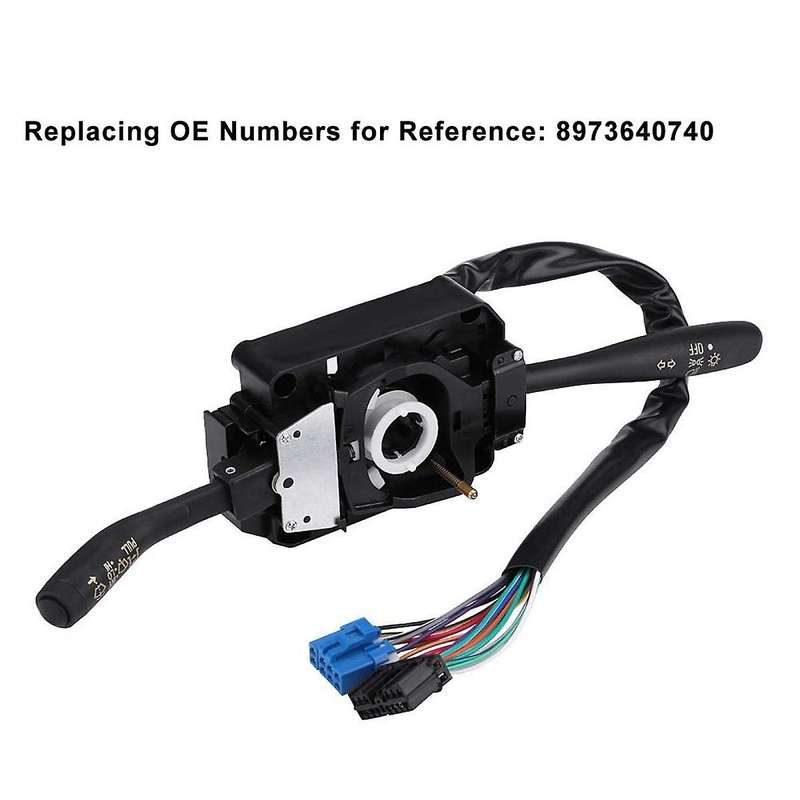 Car Turn Signal and Wiper Control Combination Switch 8973640740 for Npr Nqr