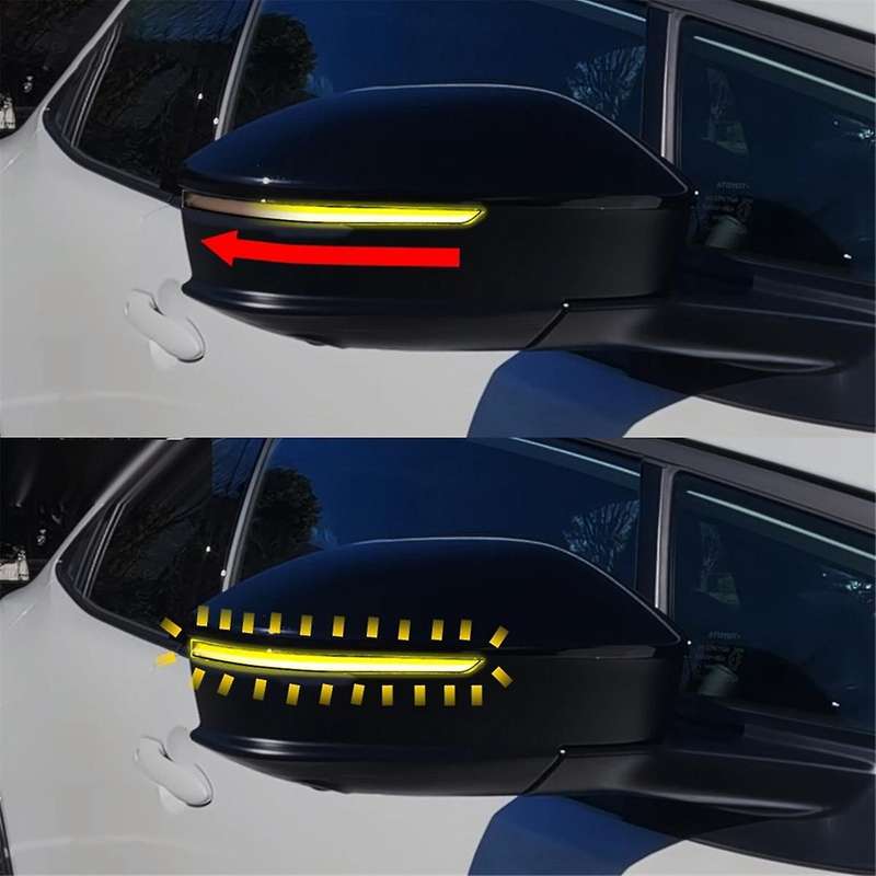 Car Turn Signal Light for Prius 60 Series 2023 Daytime Running Light Dynamic Indicator Mapping Light