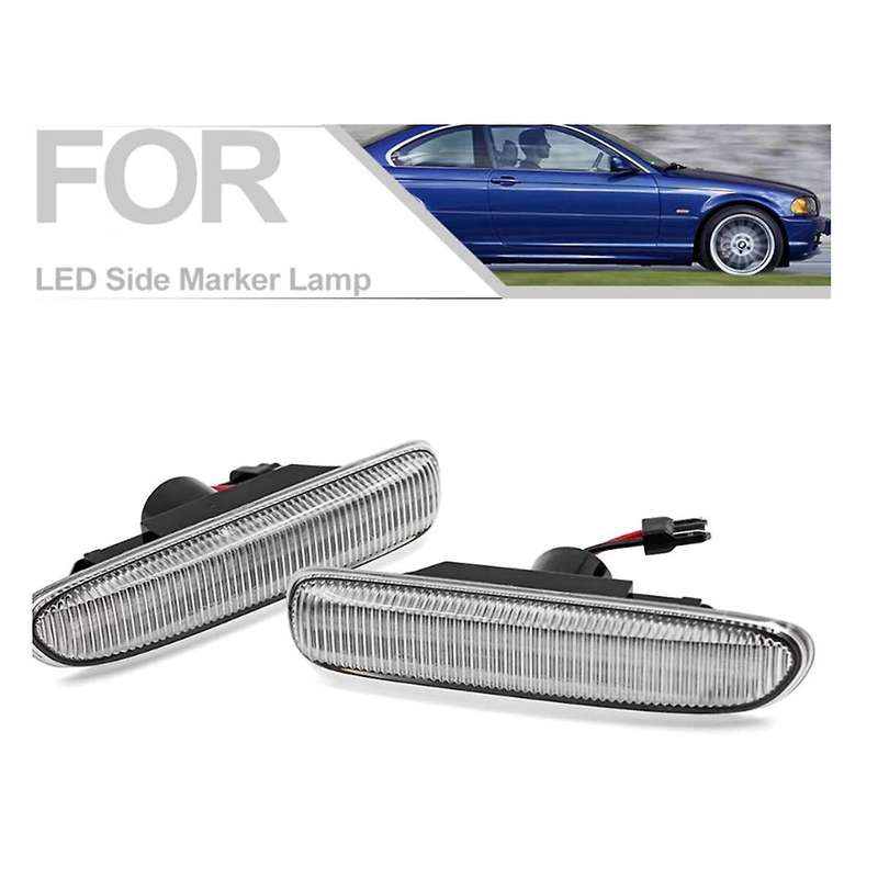 Car Turn Signal Light LED Car Side Marker Blinker Light Signal Lamp for E46 63132228591 63132228592