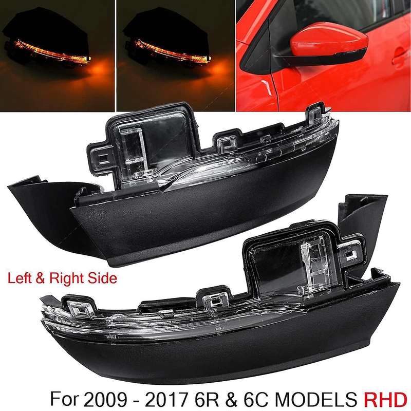 Car Turn Signal Light Side Mirror Indicator Blinker for - MK5 Facelift 6C 2014-2017 6R 2009-2013