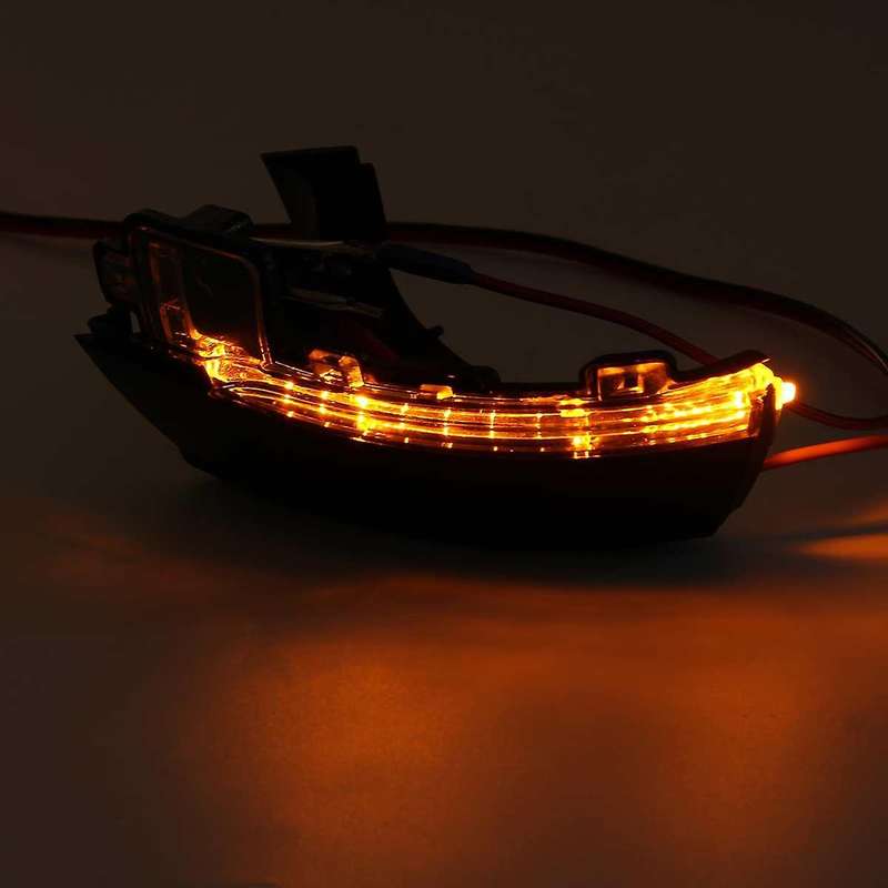 Car Turn Signal Light Side Mirror Indicator Blinker for - MK5 Facelift 6C 2014-2017 6R 2009-2013