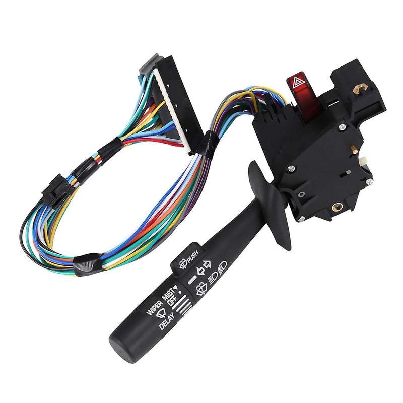 Car Turn Signal Switch Wiper Lever Hazard Warning Switch Combo for C1500 C2500 C3500 K1500 Pickup