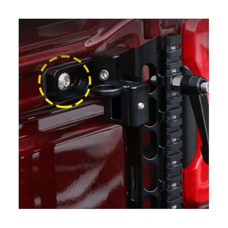 Car Universal Bracket Antenna Flagpole for 2007-2023 Wrangler Jk Jl Rear Bracket