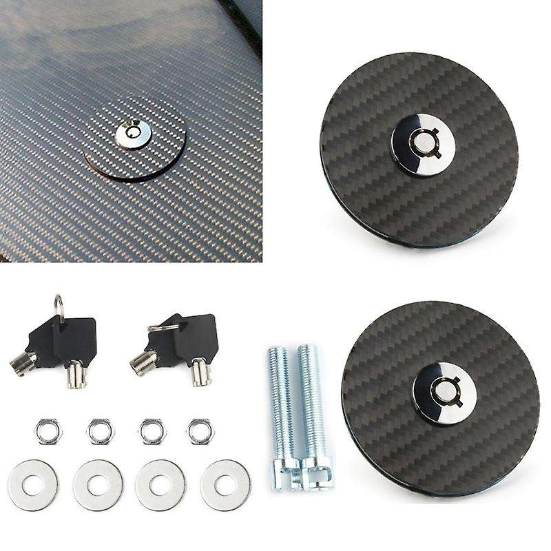 Car Universal Engine Hood Cover Lock Key Quick Latch Release Aluminum Alloy Engine Bonnets Latch Arb