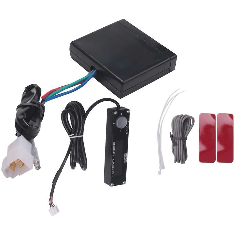 Car Universal Turbo Timer with Blue LED Display Digital Type Auto Turbo Timer Flameout Delayer