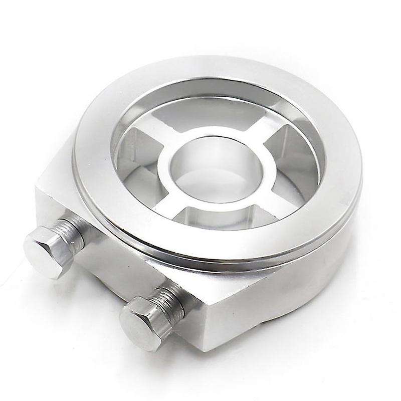 Car Universal Oil Filter Cooler Sandwich Plate Adaptor M201.5 and 3/4-16 Sandwich Adapter Oil Gauge