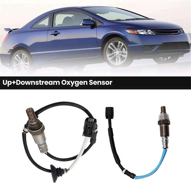 Car Up+Downstream Oxygen Sensor for 2.0L 2006-2011 CSX 2.0L 234-9076 234-4358 36531-RRA-003