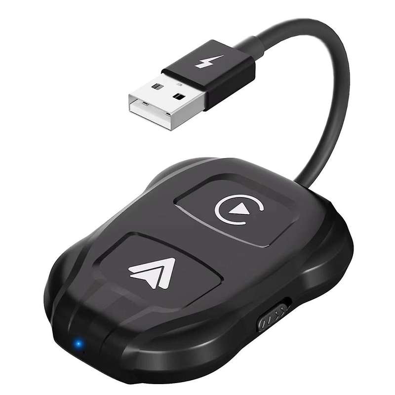 Car Upgrade Wireless CarPlay and Android Auto 2 in 1 Adapter WiFi Smart Dongle for Converting Factor
