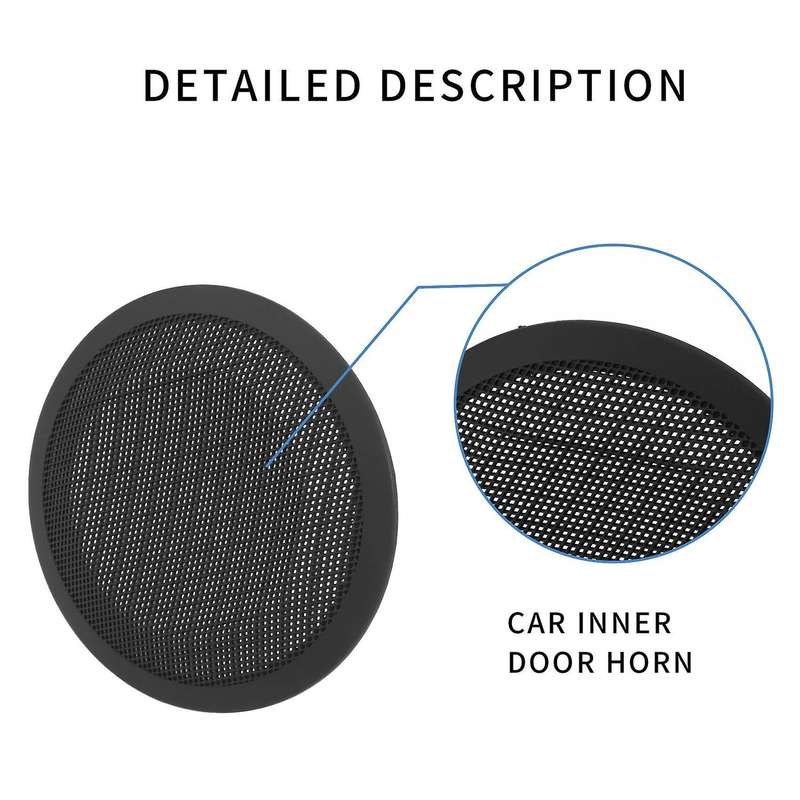 Car Upgraded Interior Door Loud Speaker Tweeter Cover Trim for X1 E84 E90 E91 51417144559