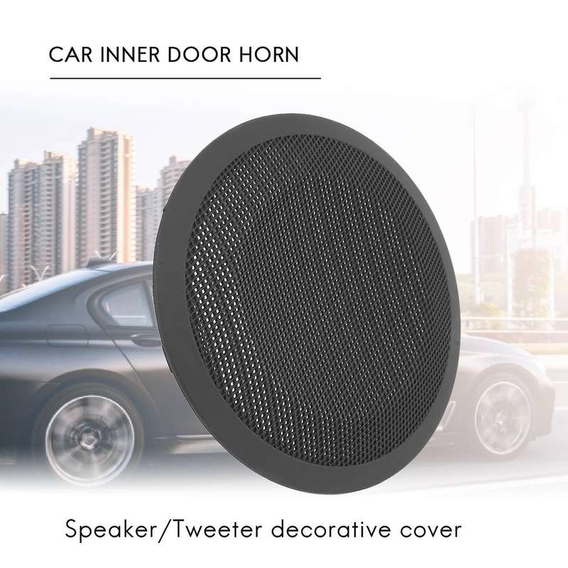 Car Upgraded Interior Door Loud Speaker Tweeter Cover Trim for X1 E84 E90 E91 51417144559