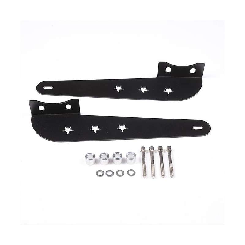 Car Upper Roof Windshield Led Light Bar Searchlight Mounts Bracket for Cruiser 2007-2021 Accessorie