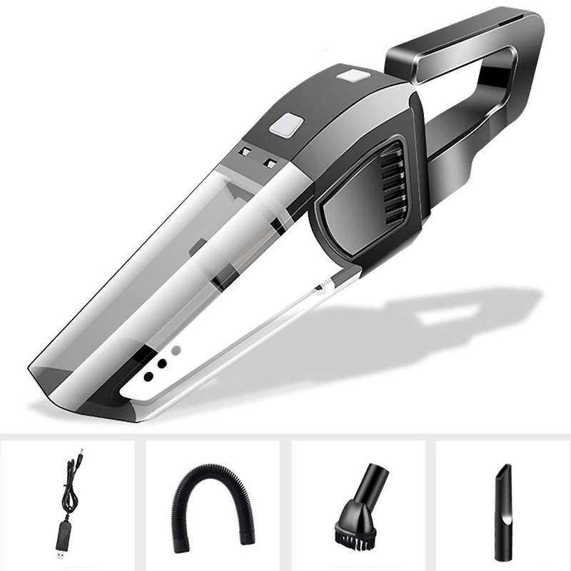 Car Vacuum Cleaner Handheld DC 12V 120W Cordless Wet and Dry Dual Use Auto Portable Vacuums Cleaner