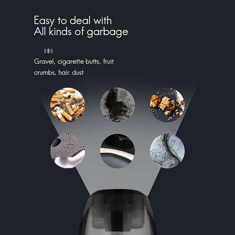 Car Vacuum Cleaner Cordless 9000Pa Handheld Vacuum Cleaner for Car Home Desktop Cleaning Portable Va