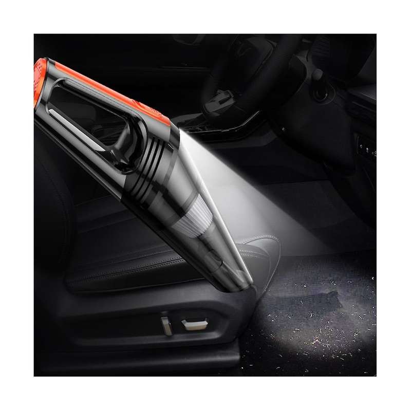 Car Vacuum Cleaner 6000pa Strong Suction Wireless Portable Vacuum Cleaner Dual Use Handheld Cleanin