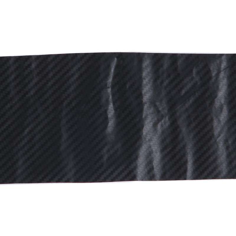 Car Vehicle Diy 3d Carbon Fiber Vinyl Wrap Roll Film Sticker Decal 70x10cm Black