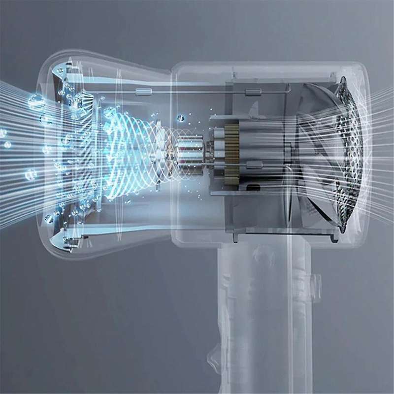 Car Violent Blower Handheld Turbo Jet Fan Brushless Motor Instantaneous Thrust 1.38kg/S 1000W 130m/