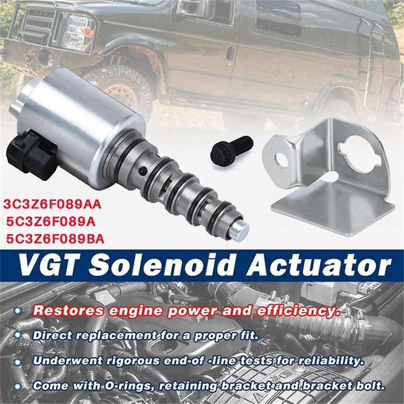 Car VGT Solenoid Turbo Actuator Valve 904-268 for 6.0L 3C3Z6F089AA 5C3Z6F089BA