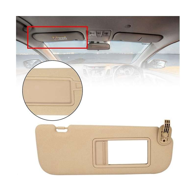 Car Visor Replacement for 2011-2015 Accessories ,beige 852203x000tx Right