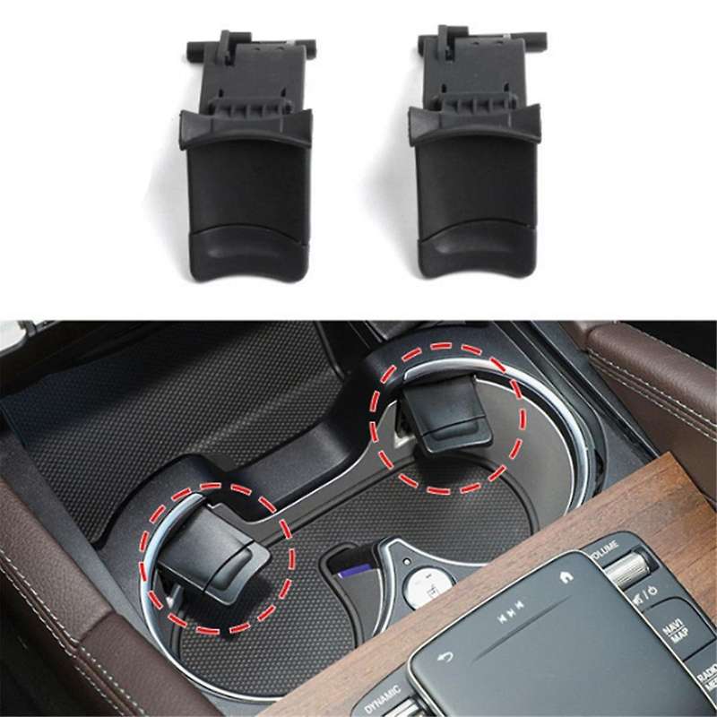 Car Water Cup Holder Car Center Console Drinks Cup Holder Left Support Fixing Buckle for W167 2020-2