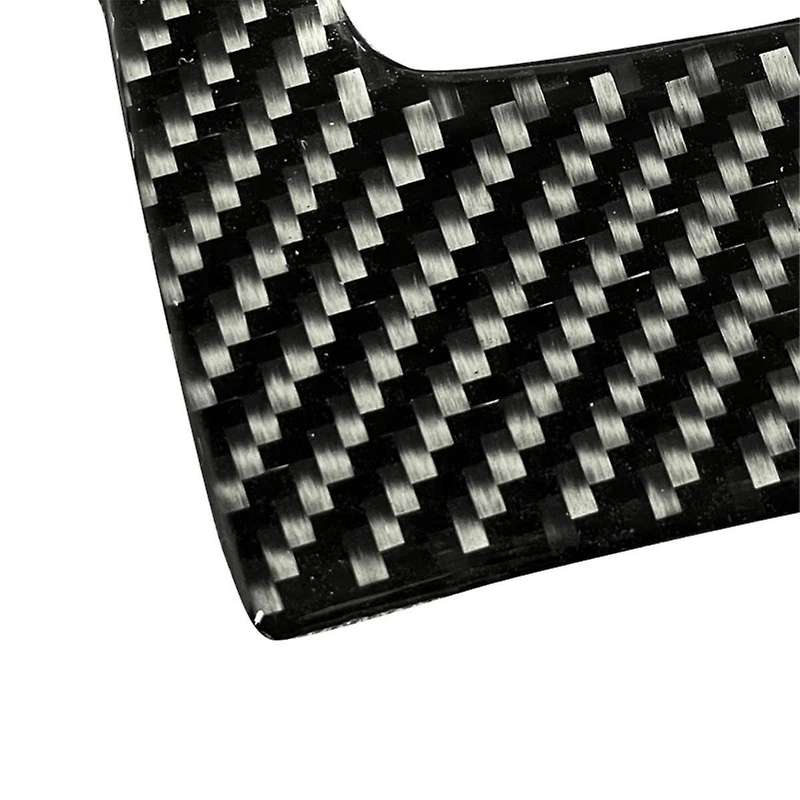 Car Water Cup Holder Panel Trim Stickers Carbon Fiber for 7 Mk7 2012-2020