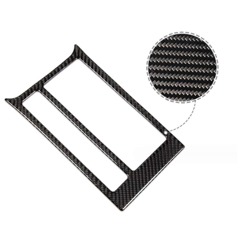 Car Water Cup Holder Panel Trim Stickers Carbon Fiber for 7 Mk7 2012-2020