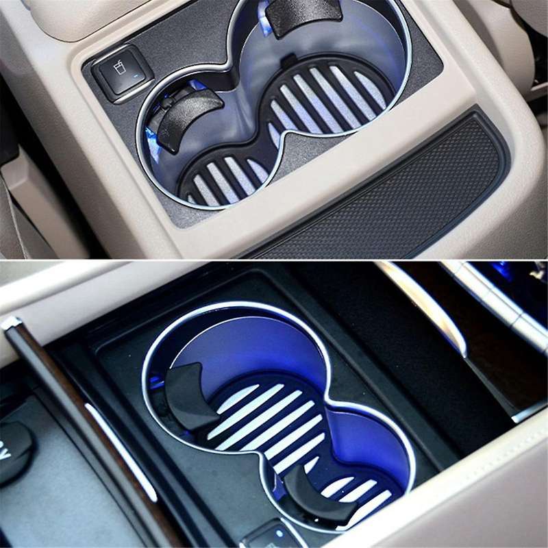 Car Water Cup Holder Car Center Console Drinks Cup Holder Left Support Fixing Buckle for W212 W222 W