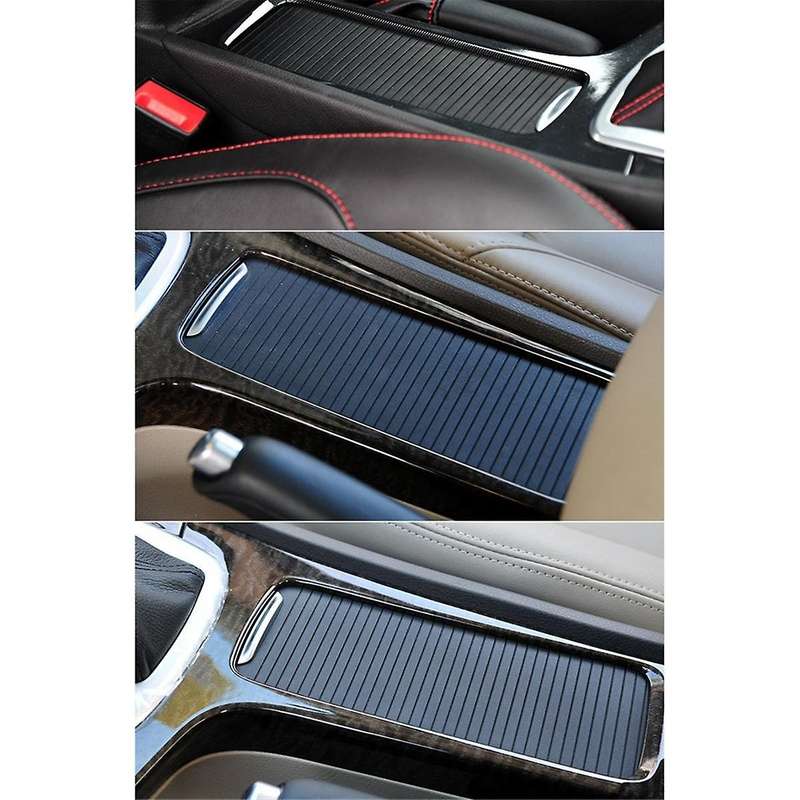 Car Water Cup Holder Curtain Center Console Cover Slide Roller Drinks Holders ABS for Mondeo 2011-20