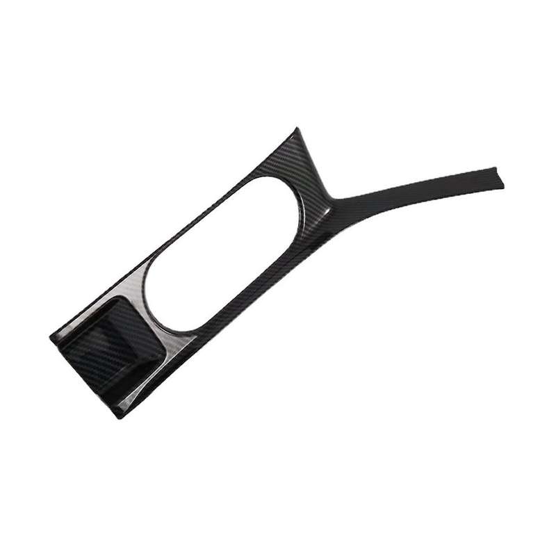 Car Water Cup Holder Cover Frame Trim for 2020-2022 Interior Accessories ,abs Carbon Fiber
