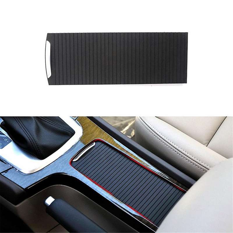 Car Water Cup Holder Curtain Center Console Cover Slide Roller Drinks Holders Abs for Mondeo 2011-2