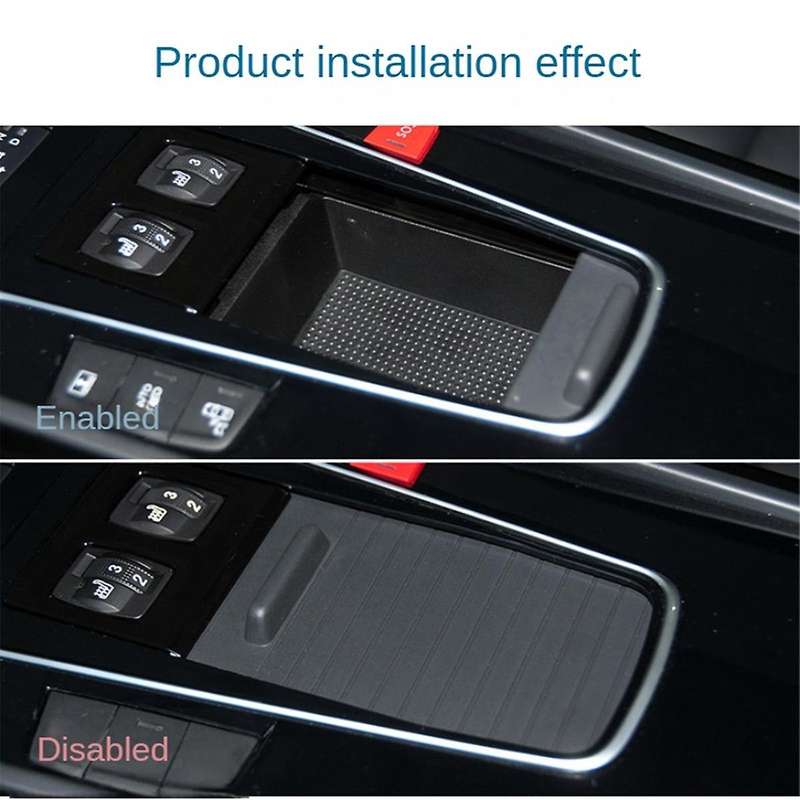 Car Water Drink Cup Holder Center Console Pull Out Shade Curtain Roller Blind for 508 2011-2018 B