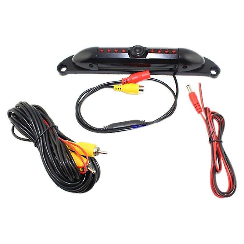 Car Waterproof Universal 170 Wide-Angle American License Plate Frame Camera 8LED Infrared Night Visi