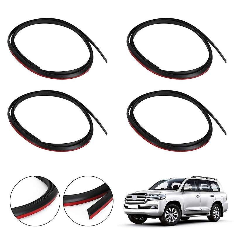 Car Wheel Eyebrow Rubber Seal for 80 Series FJ80 HDJ80 Car Accessories 538516002001
