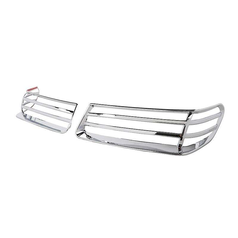 Car Wheel Eyebrow Light Cover Trim for JL JT 2018-2020, Silver