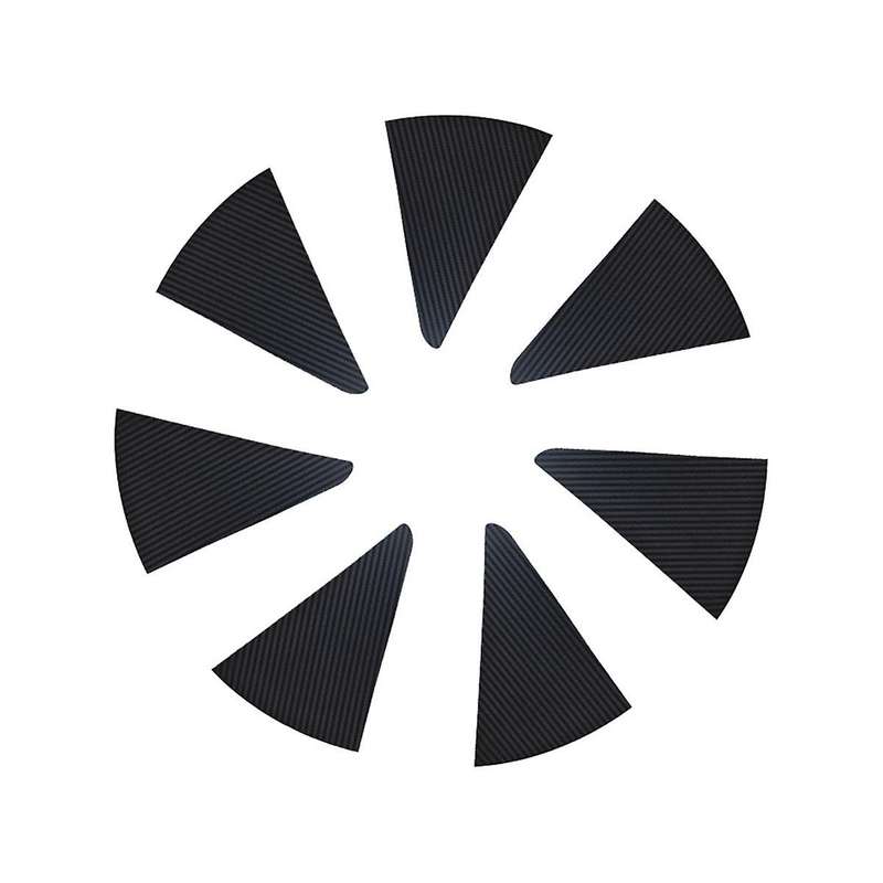 Car Wheel Tire Hub Cover Sticker Trim Pvc Carbon Fiber for Model 3 2024 Exterior Accessories
